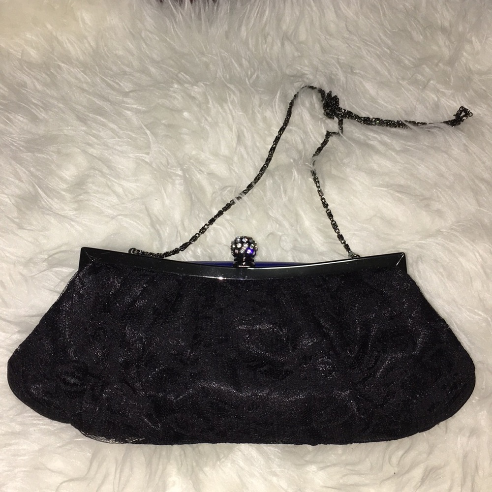 Jessica McClintock Lace Clutch